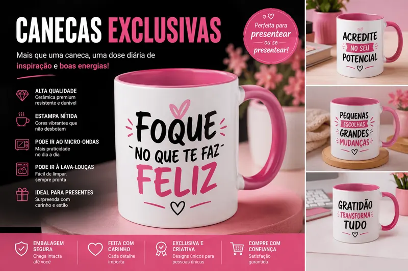 Mockups prontos para divulgação